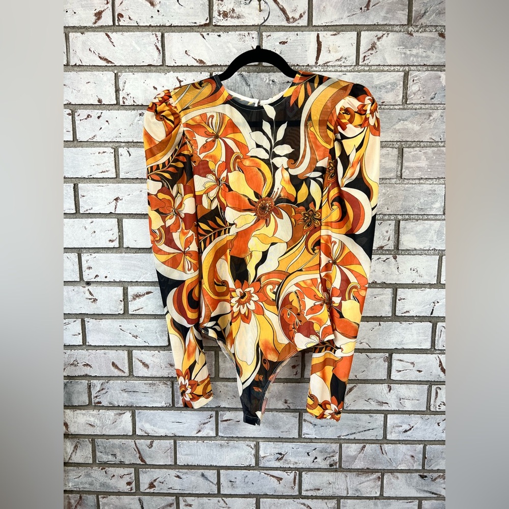 Flying Tomato | Multicolored Patterned Bodysuit